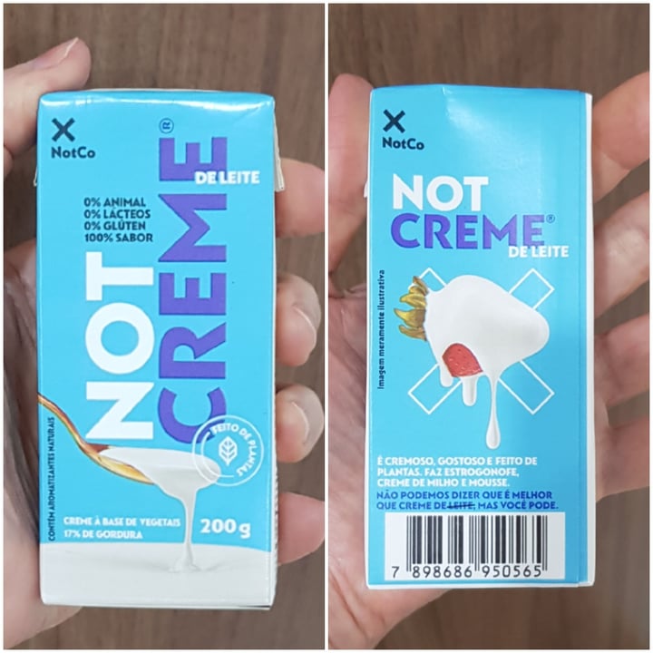 photo of NotCo Not Creme shared by @vrgvegana on  29 Sep 2022 - review