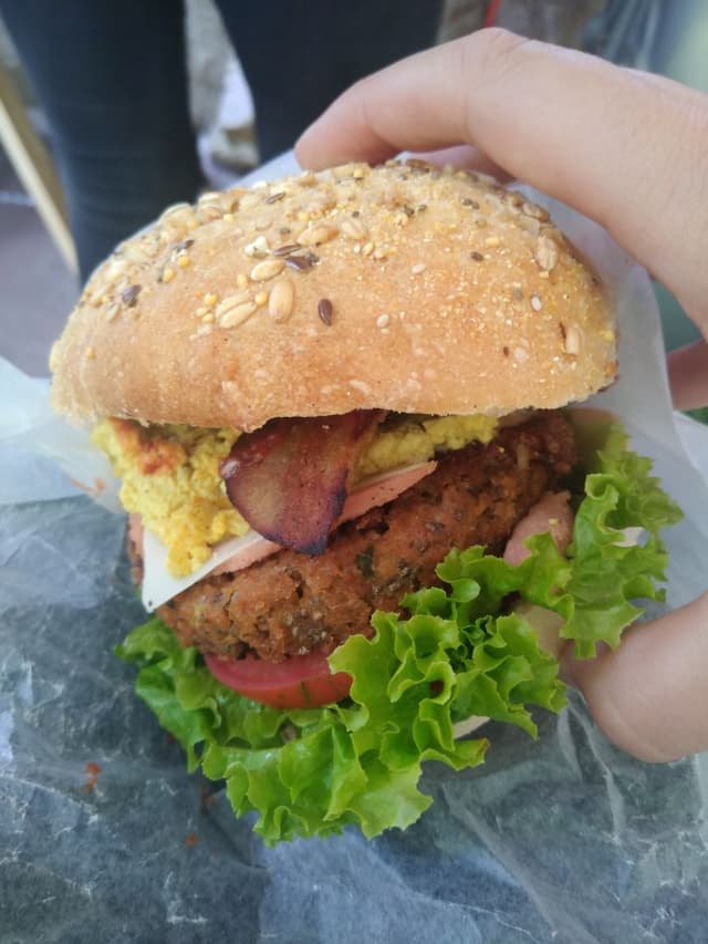 Photo of the dish “Hamburguesa Porteña”