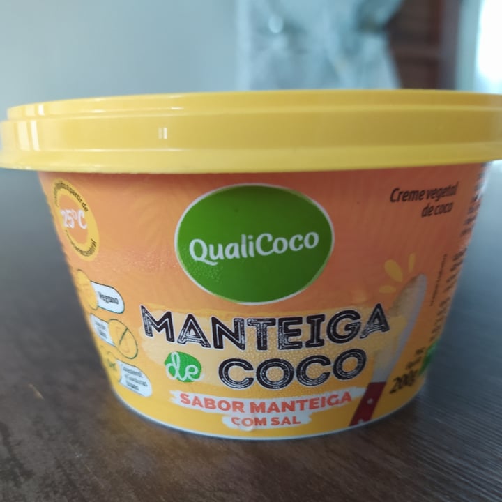 photo of Qualicoco Manteiga de coco shared by @emanuellevegan on  03 May 2022 - review