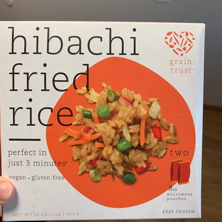 photo of Grain Trust Grain Trust Hibachi Fried Rice shared by @elliejeanmcd on  30 Oct 2020 - review