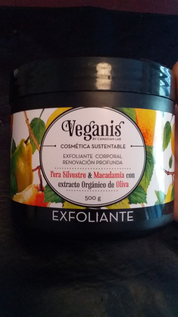 review photo of Veganis EXFOLIANTE CORPORAL RENOVACION PROFUNDA Pera Silvestre & Macadamia con extracto Orgánico de Oliva shared by @daiana29 on 04 Feb 2020 - review