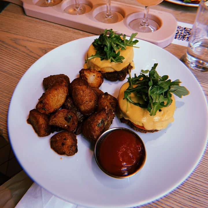 review photo of MILA Crab Cake Benny shared by @maggiemay on 02 Feb 2021 - review