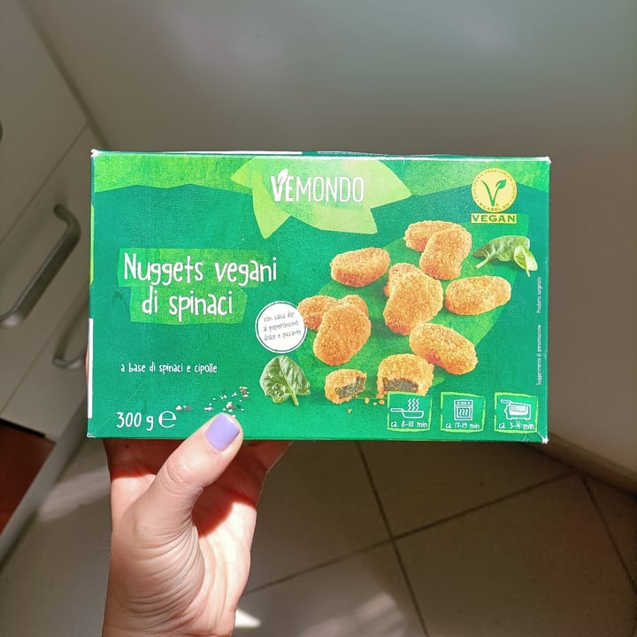photo of Vemondo Nuggest agli spinaci shared by @valeriedarkblue on  27 Jun 2022 - review