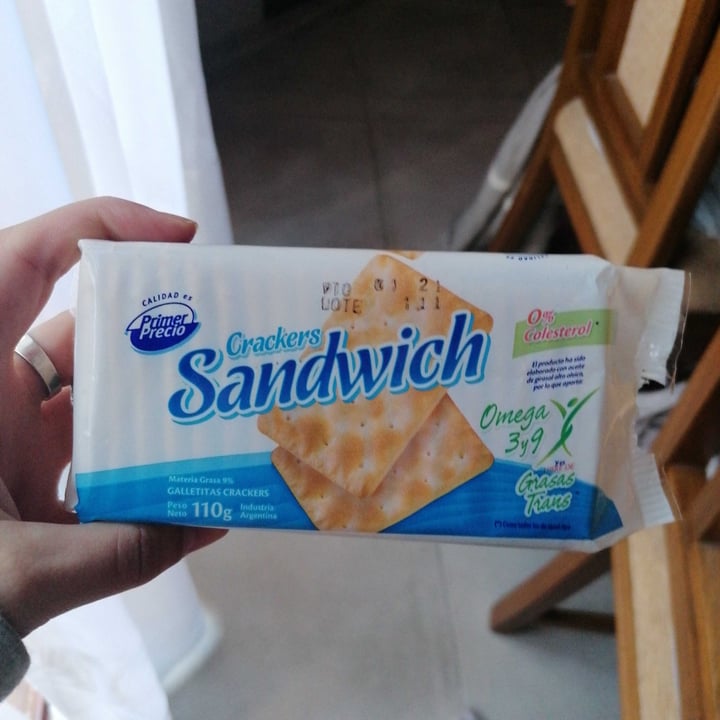 photo of Primer Precio Crackers Sandwich shared by @camilacaruso on  03 Sep 2020 - review