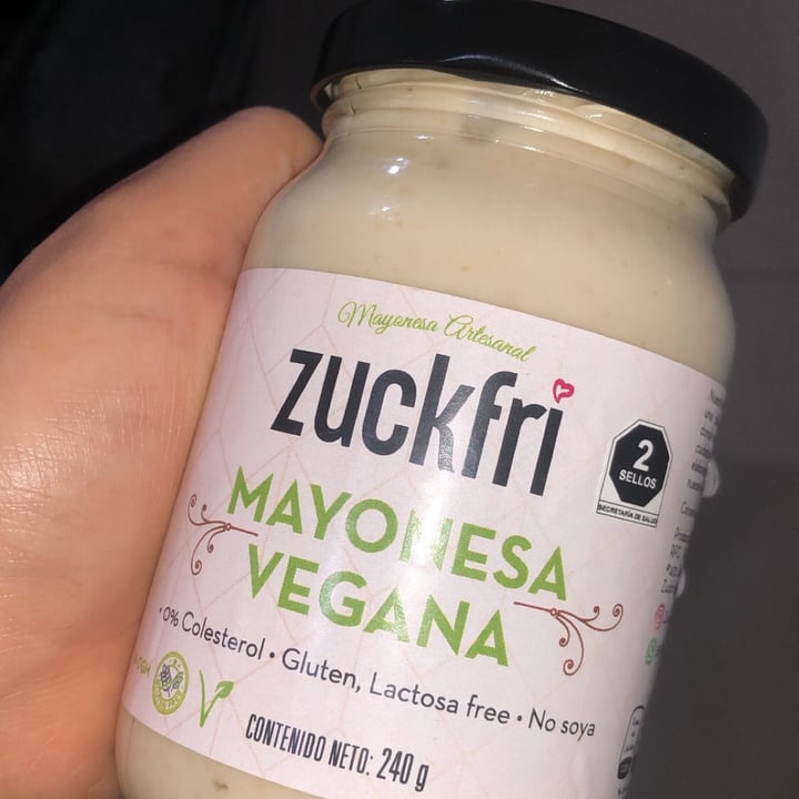 photo of Zuckfri Mayonesa vegana shared by @etnamoreno on  03 Aug 2021 - review