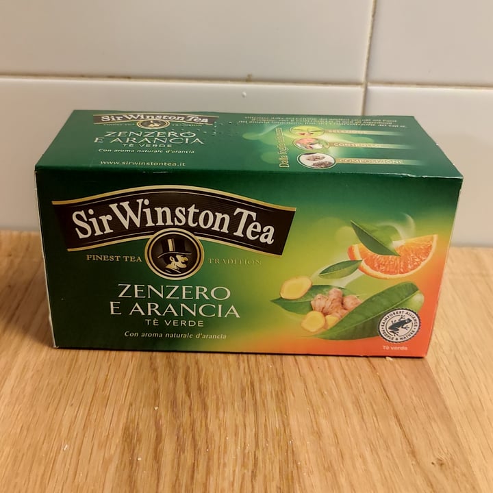 photo of Sir Winston Tea Tè verde zenzero e arancia shared by @vlrslphr on  15 Mar 2022 - review