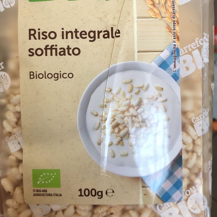 photo of Carrefour Bio Riso integrale soffiato shared by @at621984 on  11 Mar 2022 - review