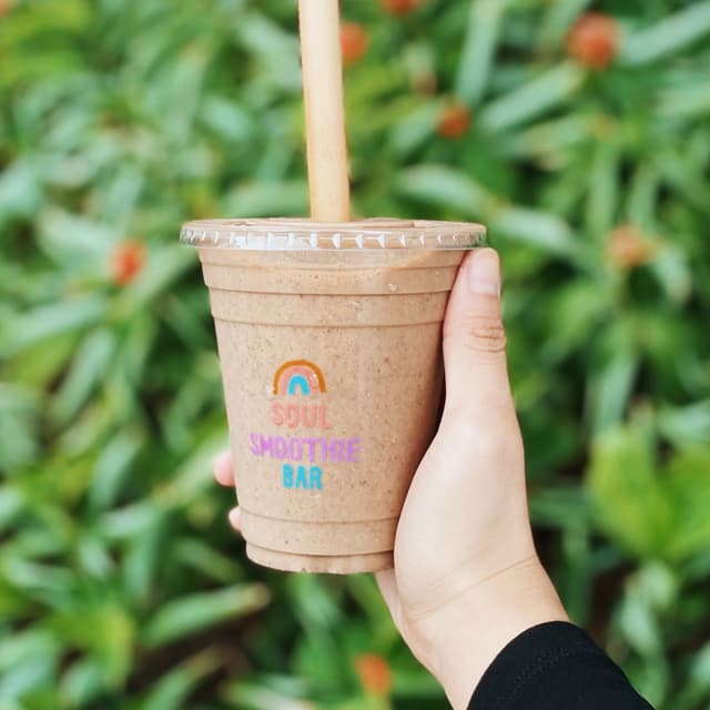 Foto del plato “Cacao Warrior Smoothie”