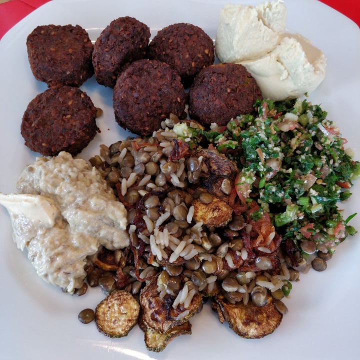 photo of Almanara Falafel with Hummus and Babaganush shared by @mcereal157 on  08 Mar 2020 - review