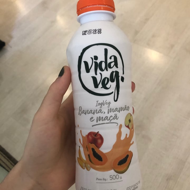 review photo of Vida Veg IogVeg Banana Mamão e Maçã shared by @beatrizb on 23 Nov 2020 - review