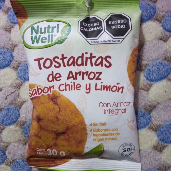 photo of Nutri Well Tostaditas De Arroz Integral shared by @anafalcon on  27 Sep 2021 - review