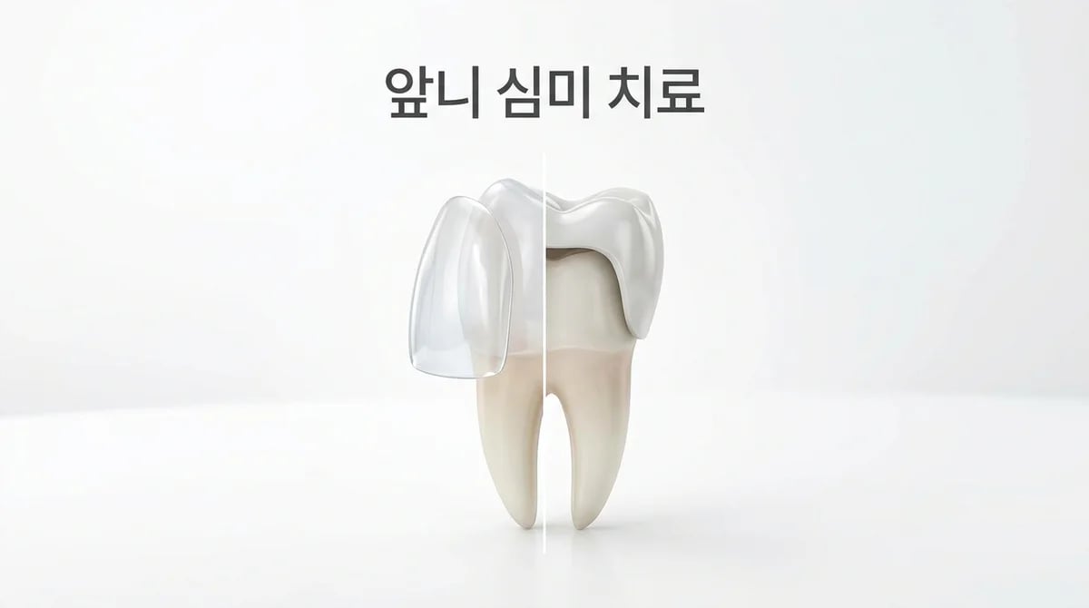 앞니 충치, 심미성 고려한 크라운 vs 라미네이트 선택 가이드