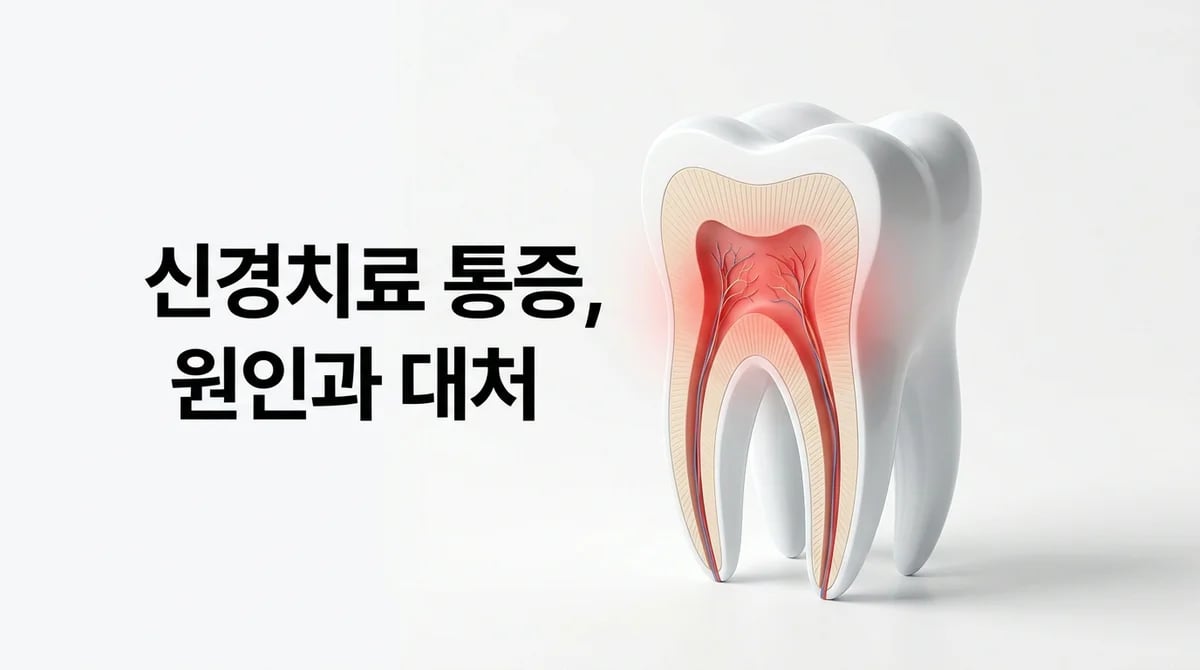 신경치료 후 통증, 언제까지 정상일까요? 원인과 대처 방안
