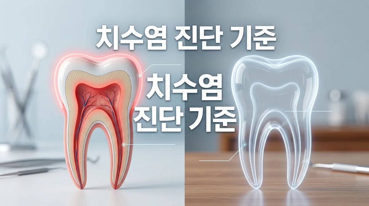 치수염 진단 기준: 가역성 vs 비가역성 차이, 정확한 증상과 치료 가이드
