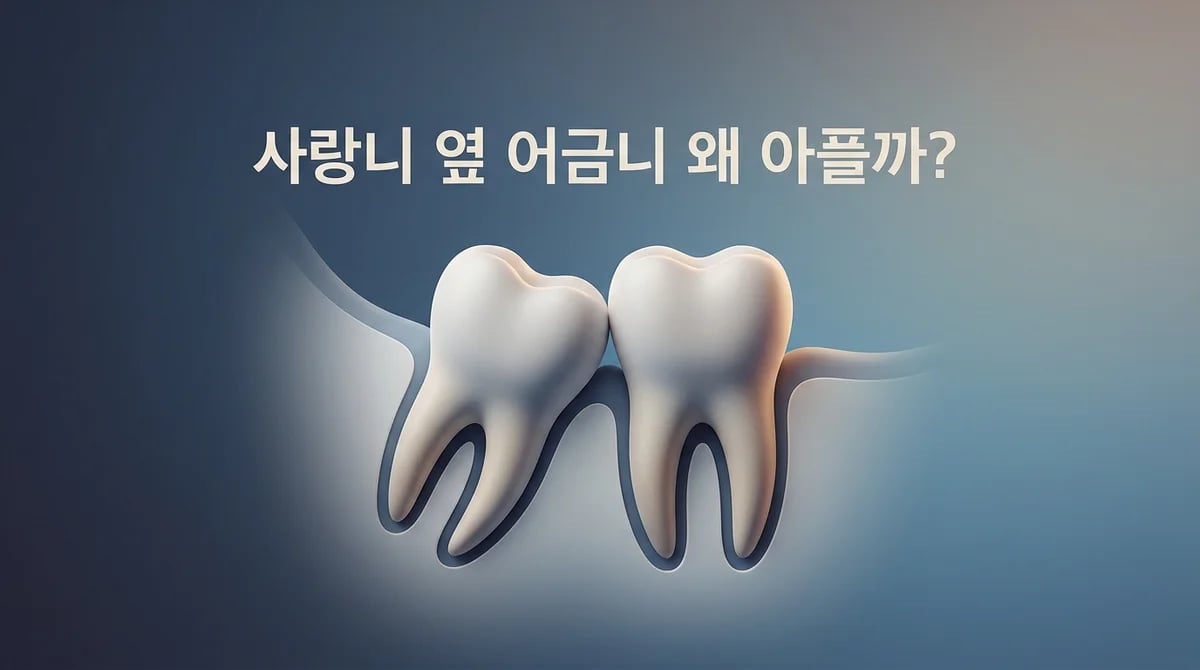 사랑니 옆 어금니 통증, 5가지 원인과 전문적 대처법