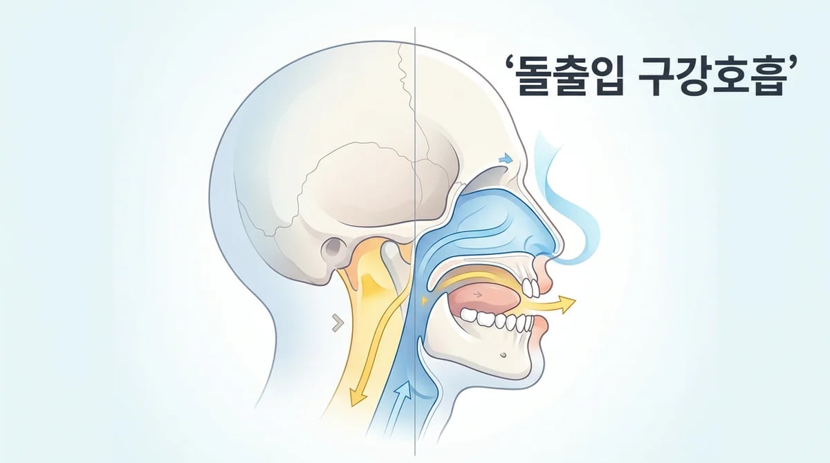 돌출입, 구강호흡의 숨겨진 영향: 얼굴 형태와 구강 건강 문제 해결 가이드