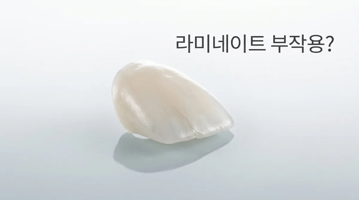 라미네이트 부작용 총정리: 시림, 파절, 우식 예방 관리 팁