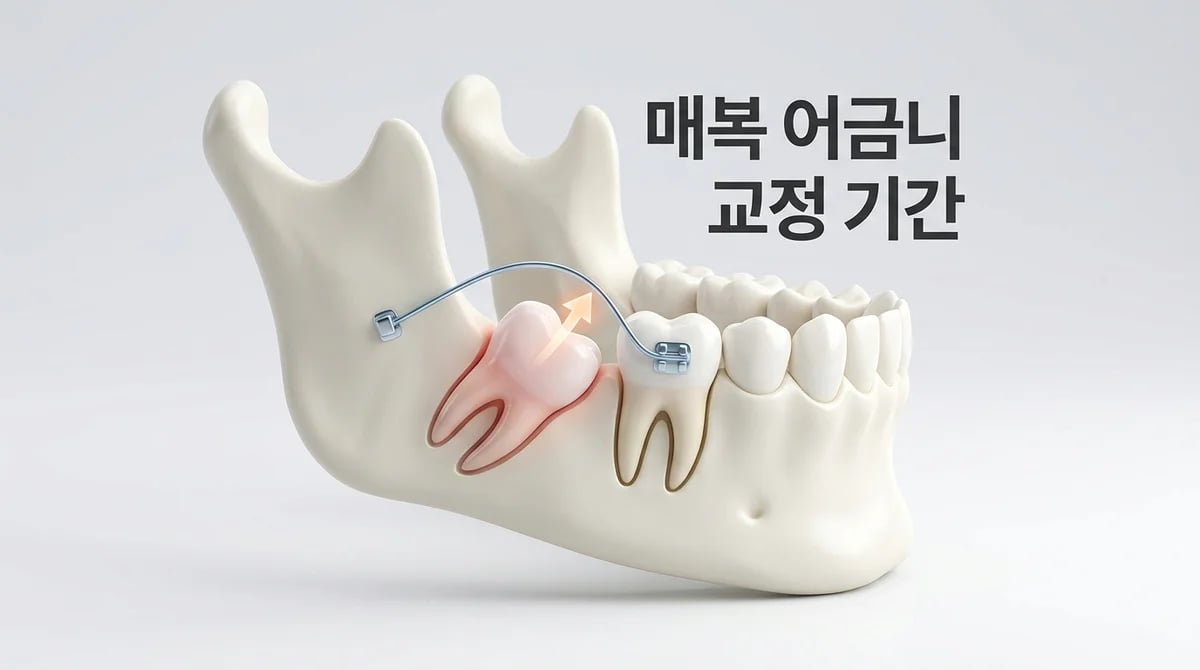 누운 매복 어금니 교정 기간: 예측 변수와 3단계 로드맵 가이드