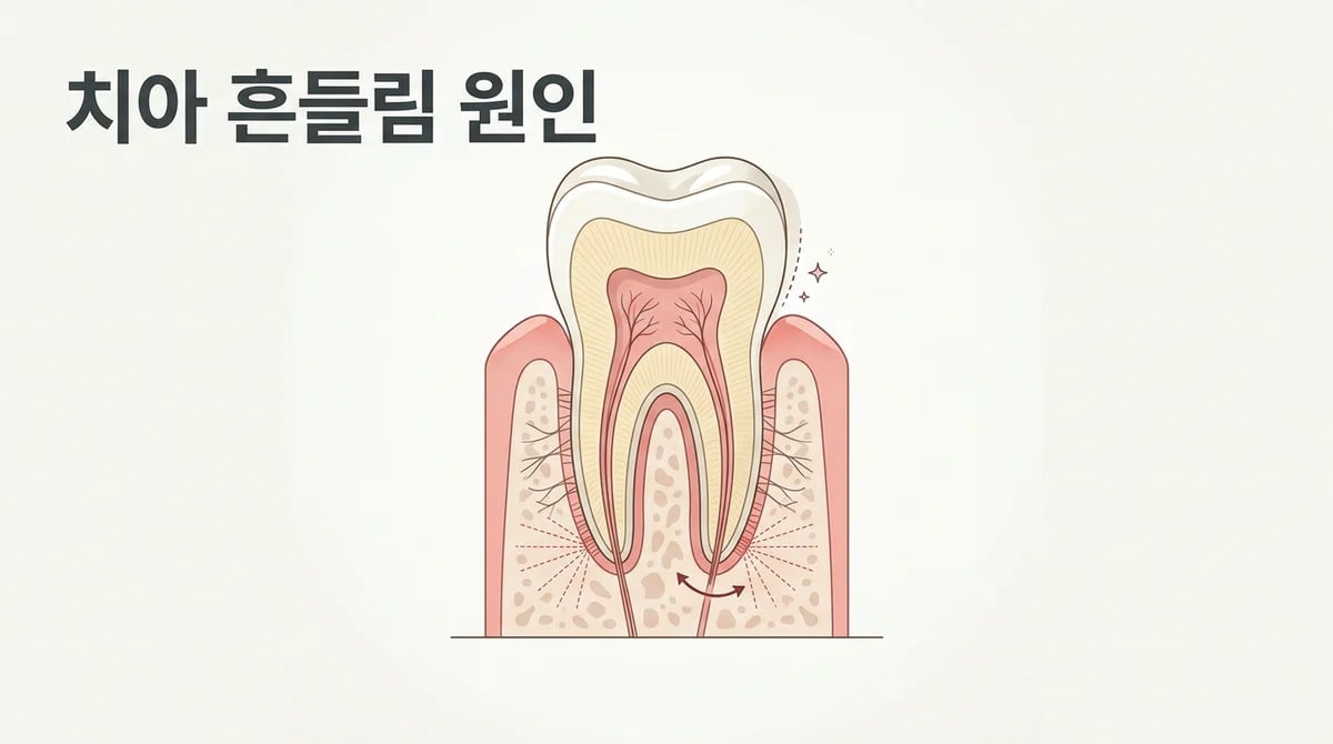 치아 흔들림: 풍치 외 다양한 원인과 올바른 대처 방법