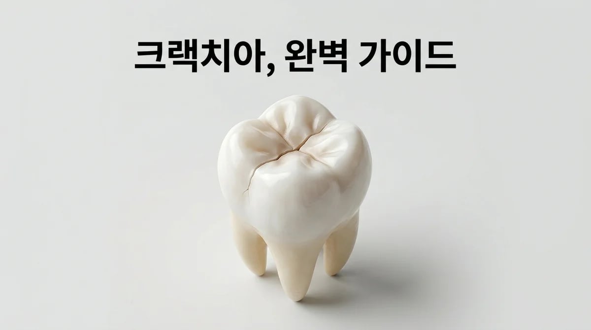금이 간 치아(크랙치아) 통증? 유형별 5가지 치료 방법 상세 가이드