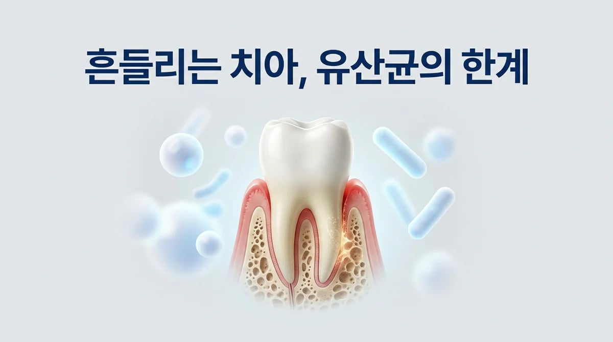 치아 흔들림, 구강 유산균이 정말 해결책일까? 올바른 정보 탐색 가이드