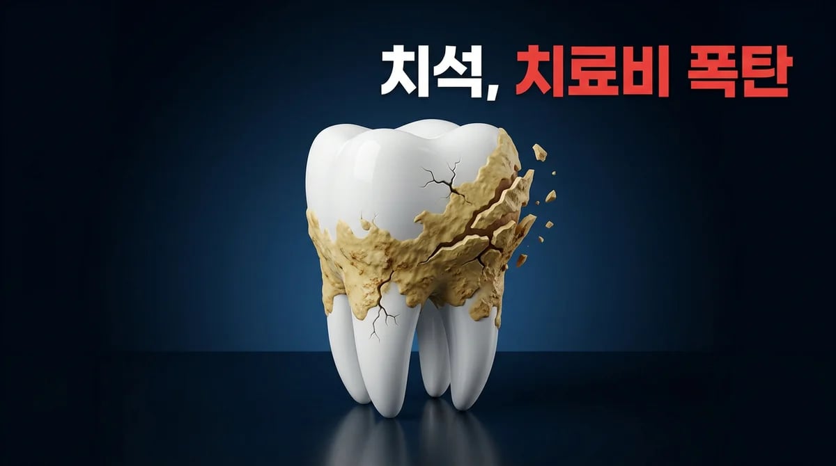 치석이 많으면 충치 치료비 급증? 3단계 비용 상승 원인 분석