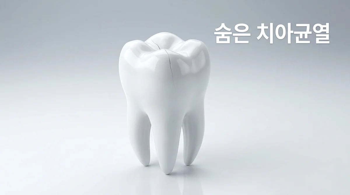 겉은 멀쩡해도 시린 치아? 치아 미세 균열 5가지 원인과 증상