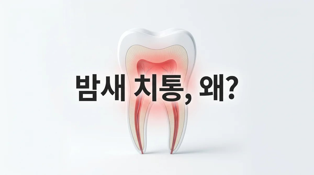 밤잠 설치는 치통? 치수염 증상과 원인, 단계별 이해 가이드