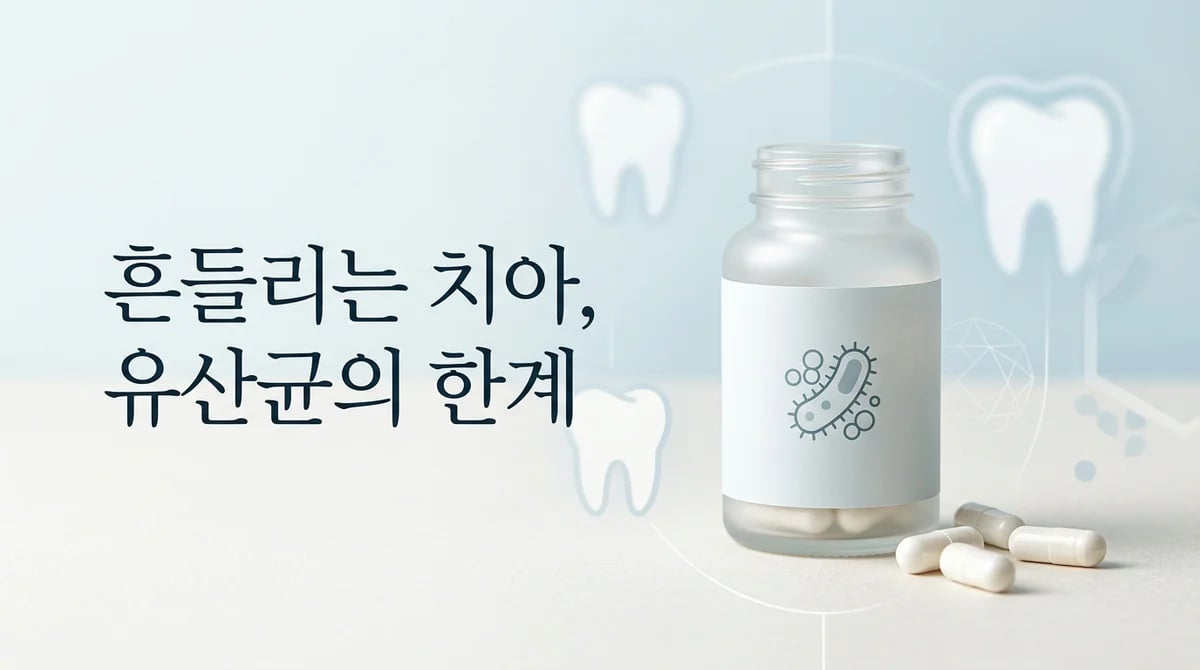치아 흔들림과 구강 유산균: 잇몸 건강에 대한 과학적 분석