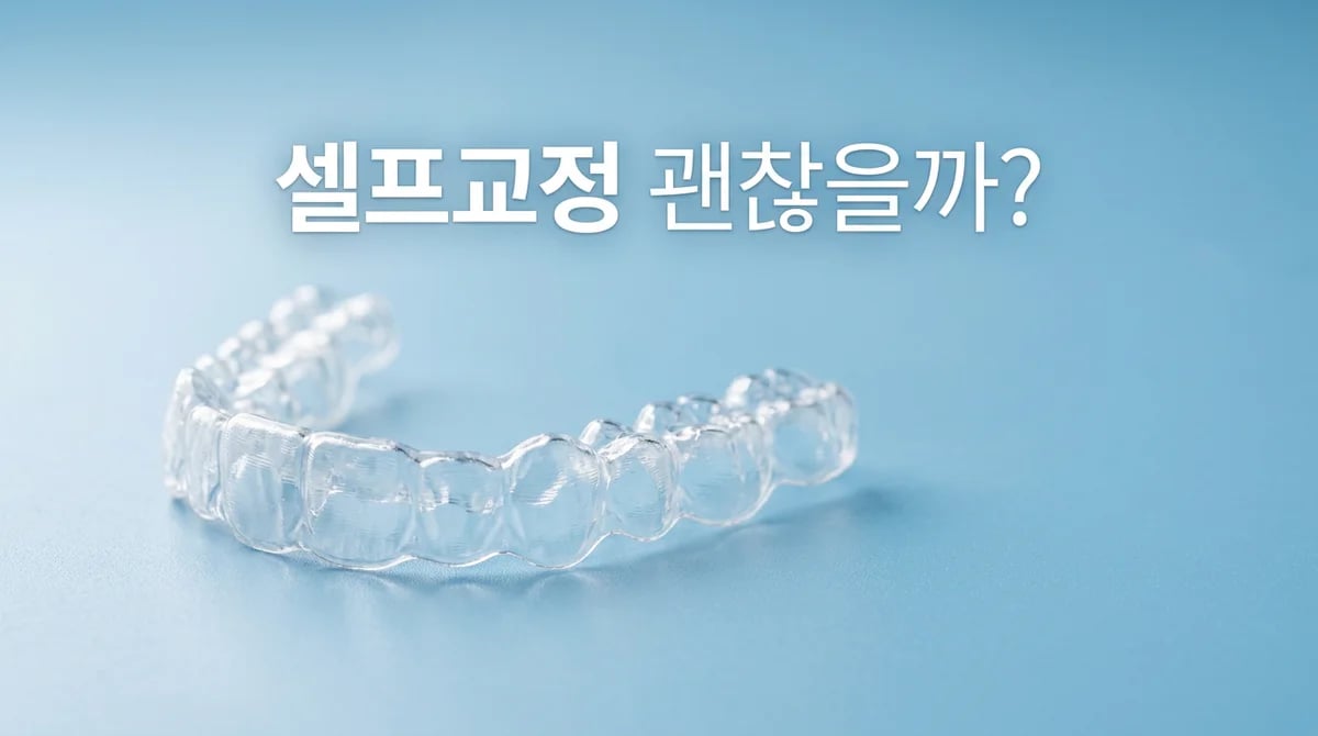 가정용 치아교정기, 효과는? 사용 전 반드시 알아야 할 3가지 핵심