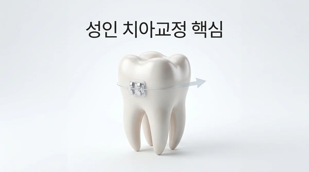 성인 치아교정: 치아 이동 원리와 통증 관리 방법 심층 가이드