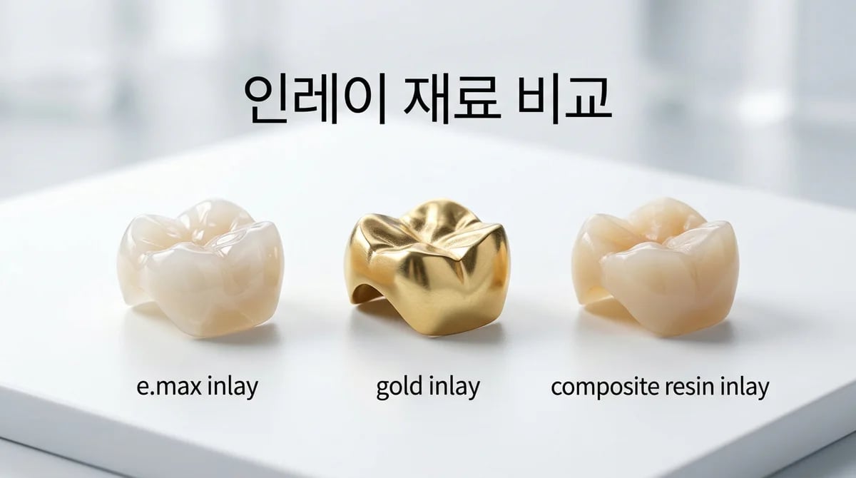 이맥스 인레이, 치아 수복 재료 선택 가이드: 장단점 비교 및 핵심 이해