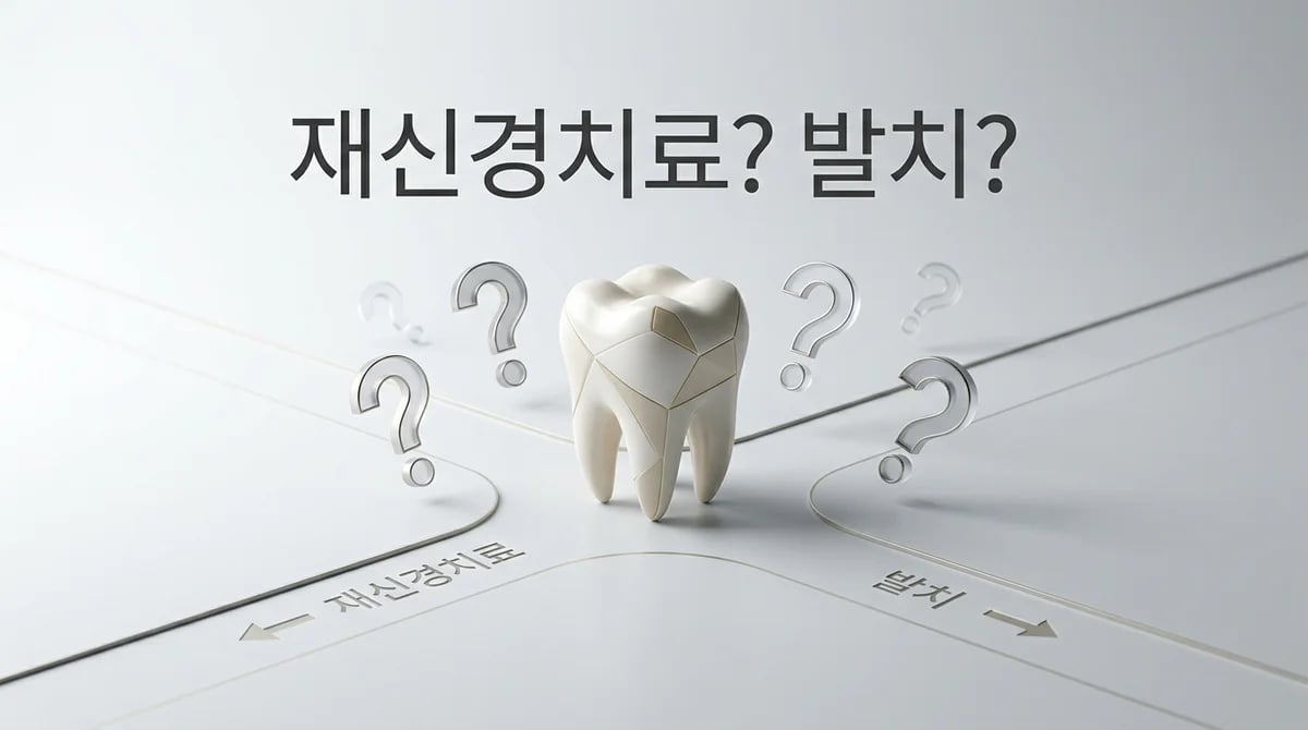 재신경치료 시 발치를 고려해야 하는 3가지 핵심 상황