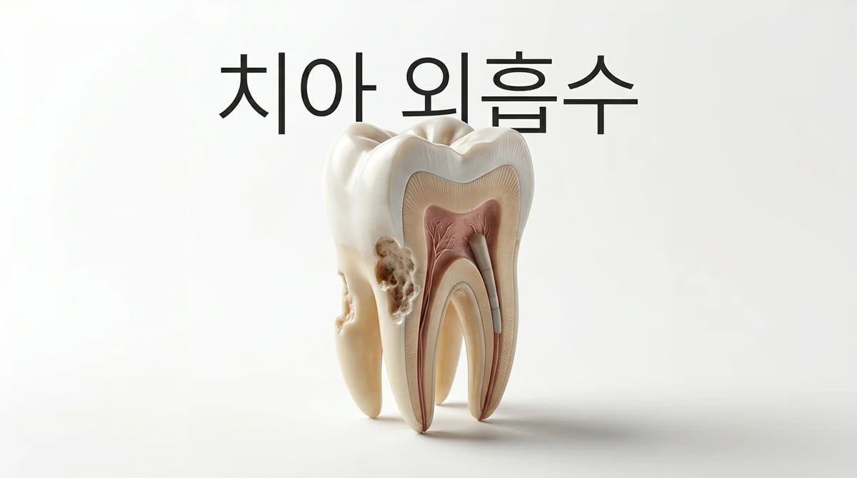 치아 외흡수 진단 시 신경치료: 역할과 현실적 한계점 완벽 이해