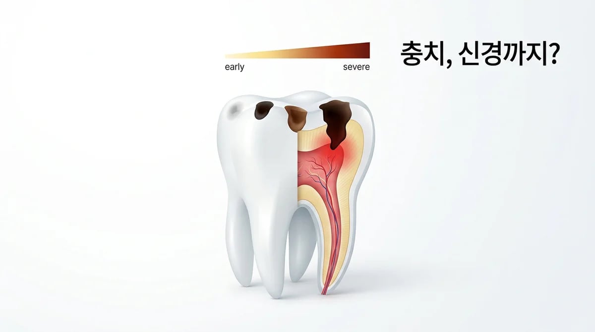 충치 방치, 신경치료 부를까? 단계별 치통과 예방 가이드