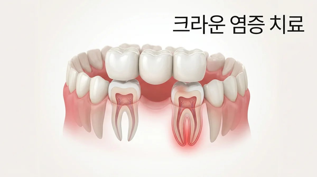 연결된 크라운 하방 염증: 원인, 진단 및 치료 전략 상세 가이드