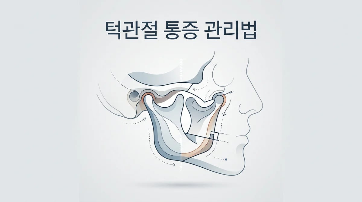 턱관절 비대칭과 통증: 생활 속 원인 진단과 관리법