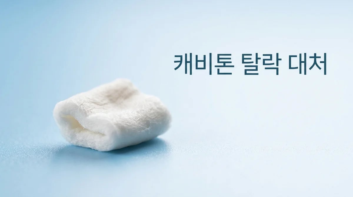 임시 충전재 캐비톤 탈락, 왜? 통증 유무별 대처 가이드
