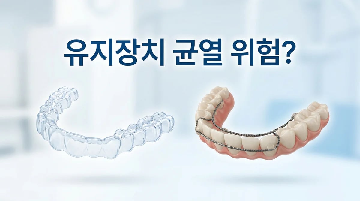 치아 교정 유지장치가 치아 균열을 일으킬까? 오해와 진실