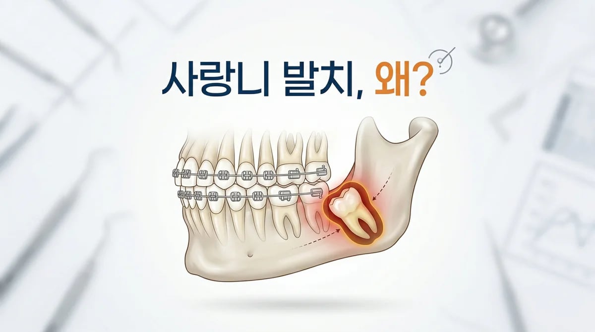 치아 교정 시 사랑니 발치, 꼭 필요할까? 3가지 핵심 고려사항