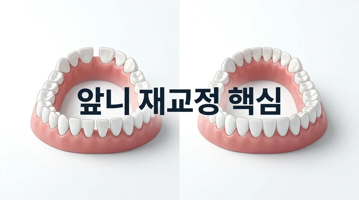 앞니 벌어짐 재교정: 부분 vs 전체 교정, 현명한 선택 가이드