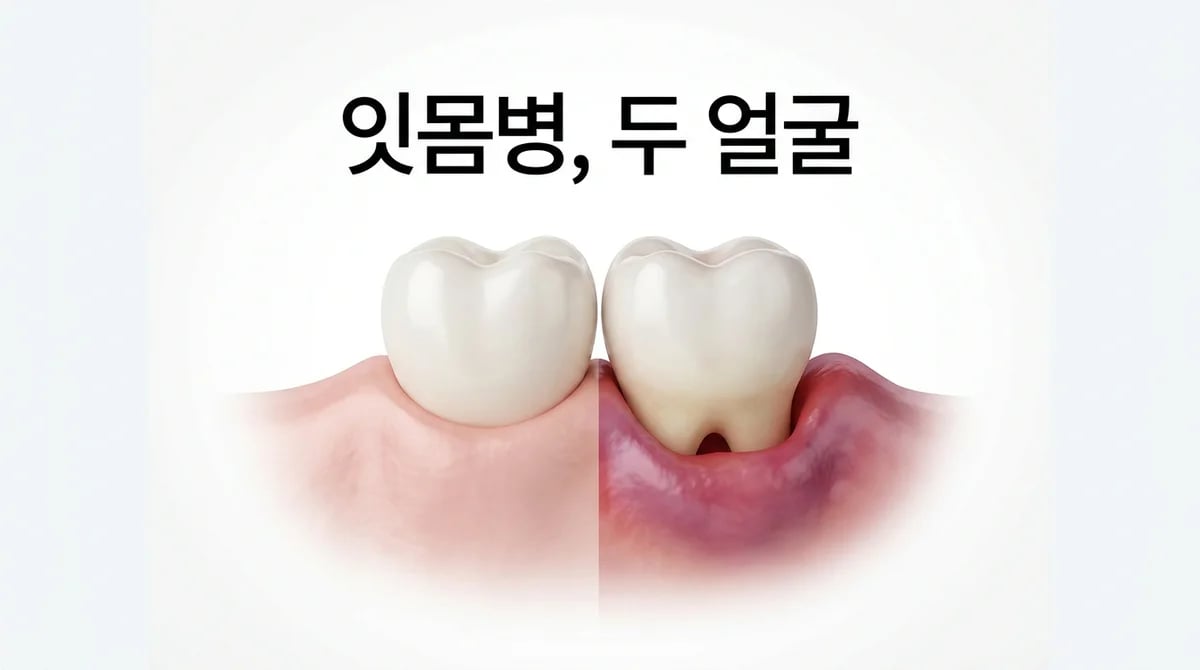 치은염 vs 치주염: 잇몸 질환의 두 얼굴, 명확한 차이점 분석