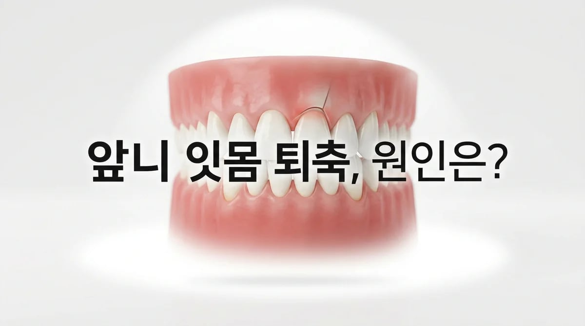 잇몸 퇴축, 앞니 과도한 접촉이 원인일 수 있습니다: 교합 외상 심층 이해