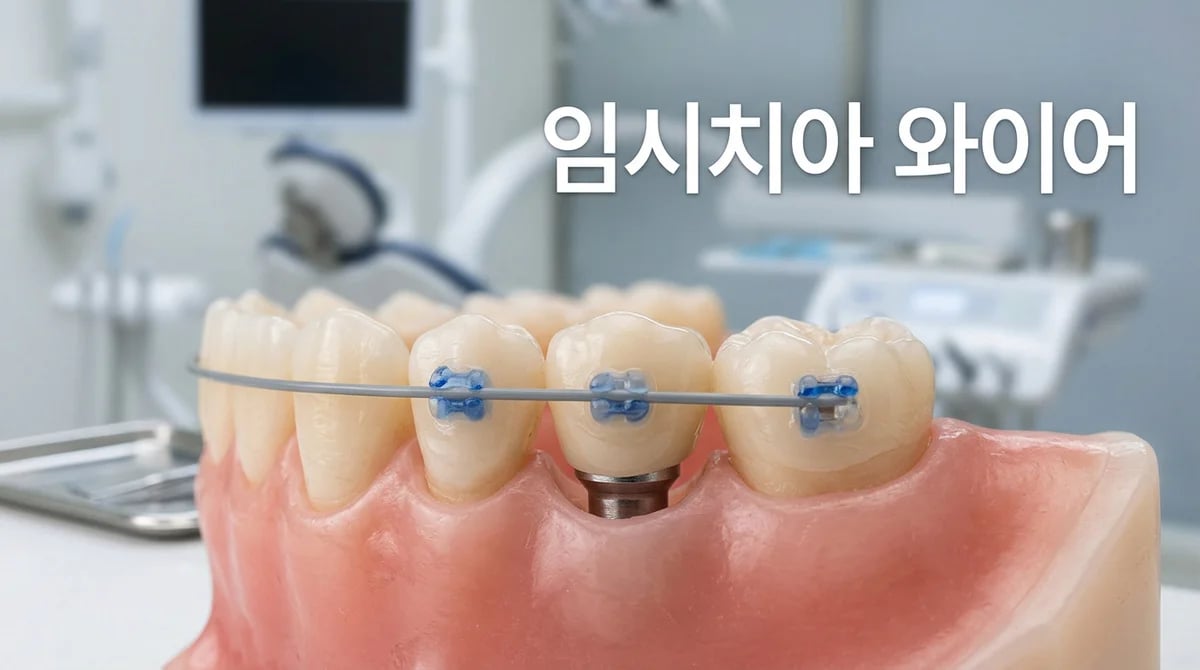 임플란트 임시치아 와이어의 과학적 역할과 골유착 성공 전략