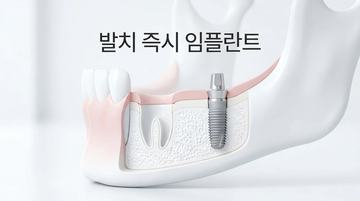 발치 즉시 임플란트: 개념, 적합성, 성공을 위한 핵심 이해