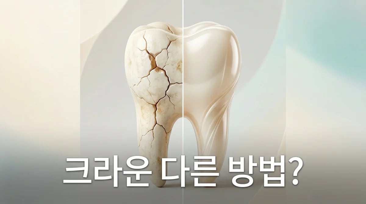 신경치료 후 치아 보호: 크라운 외 3가지 대안과 선택 가이드