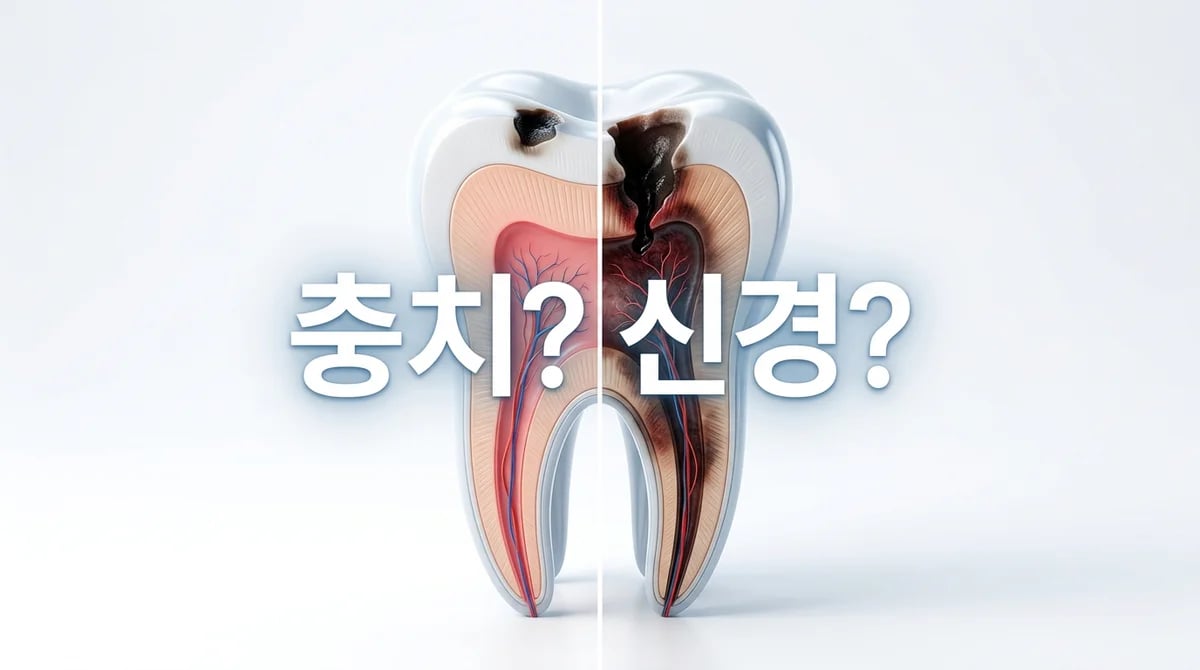 충치 치료와 신경치료: 언제, 왜 다르게 필요할까? 핵심 차이 분석