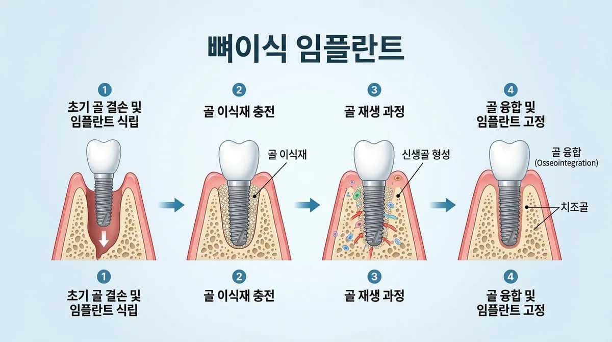뼈이식 임플란트 성공을 위한 5가지 핵심 고려사항 가이드