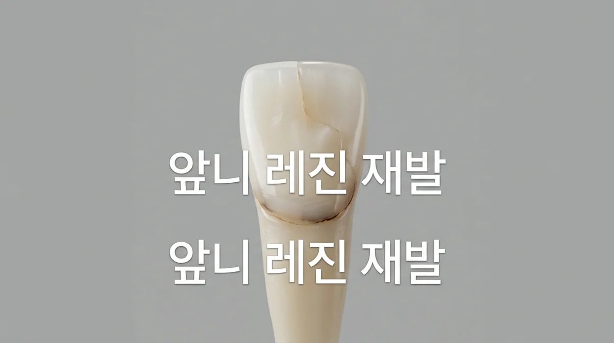 앞니 레진 치료 후 충치 재발: 과학적 원인과 현명한 대처법