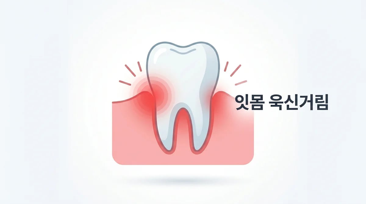 잇몸 욱신거림, 왜 그럴까요? 통증 원인과 대처법 5가지
